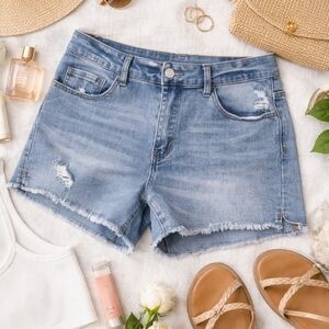 Klique B. Distressed Denim Shorts – Size Large